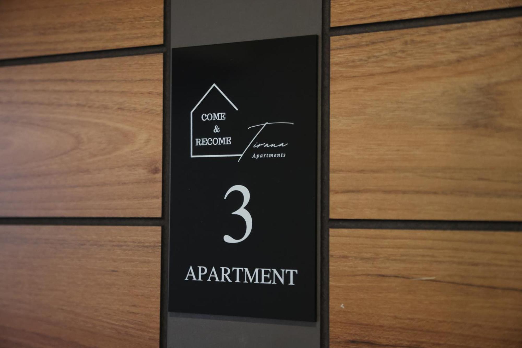 Come&Recome Tirana Apartments 外观 照片